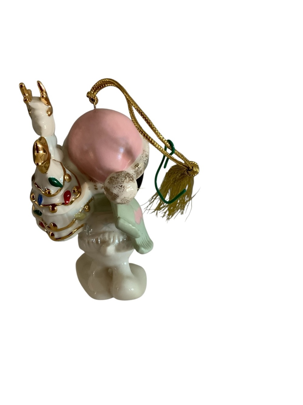 Lenox Classics Peanuts Snoopy "Holiday Cheer" Christmas Ornament 2003 - Picture 5 of 7